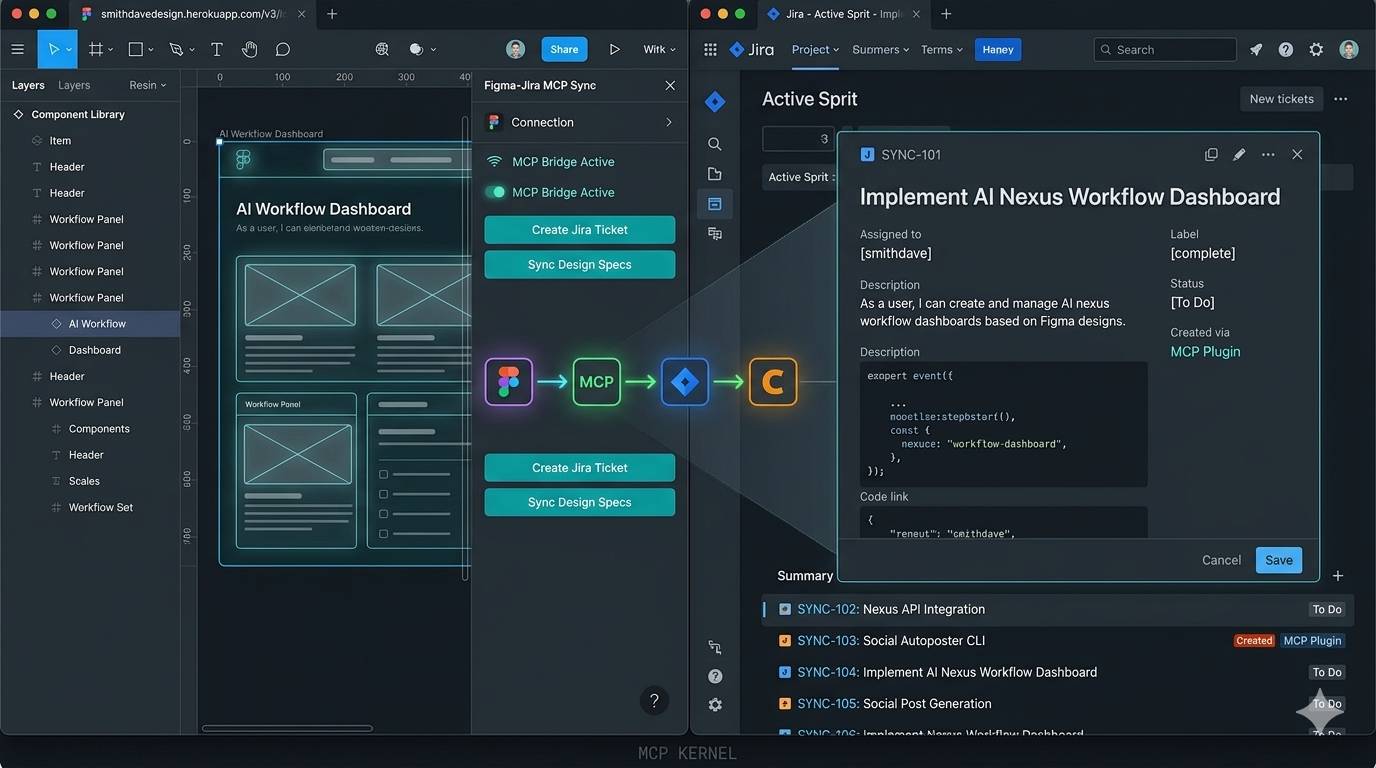 Figma to Jira automation tool screenshot