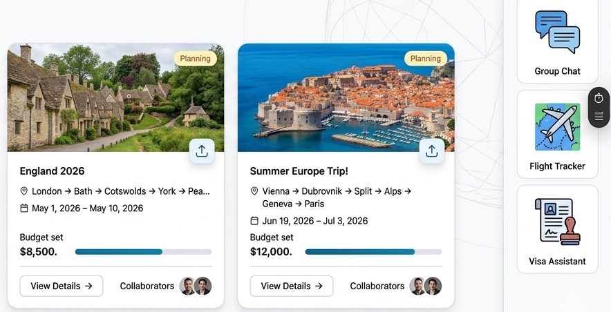 Open Fly Travel Assistant screenshot